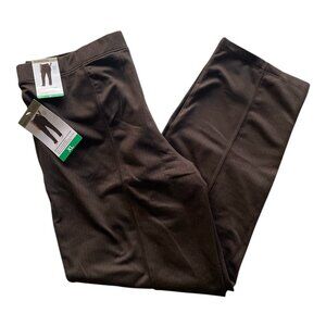 Women's Pull-On-Straight Leg Pant, Mondetta, XL, Brown, NWT